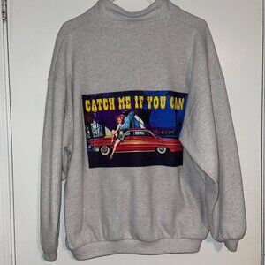 Boys Lie Henley Crewneck in gray S/M